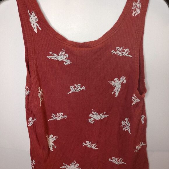 CHERUB TANK TOP BY DIRTY LAUNDRY Womens size medium retro love vibes - Picture 3 of 4